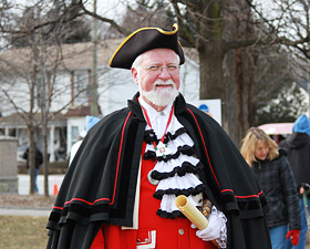 Town of Aurora Official Town Crier, John Webster, Never Too Late To Learn