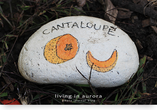 Cantaloupe Stone Marker, Another Project by Windfall Ecology Centre