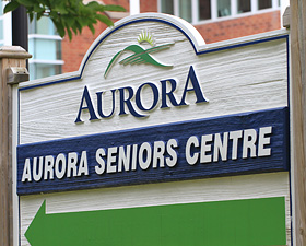 Living In Aurora Blog Live Again, Aurora Senior Centre