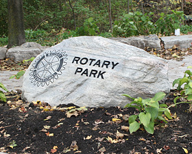 Rotary Park, Some New Improvements, Looking Great So Far
